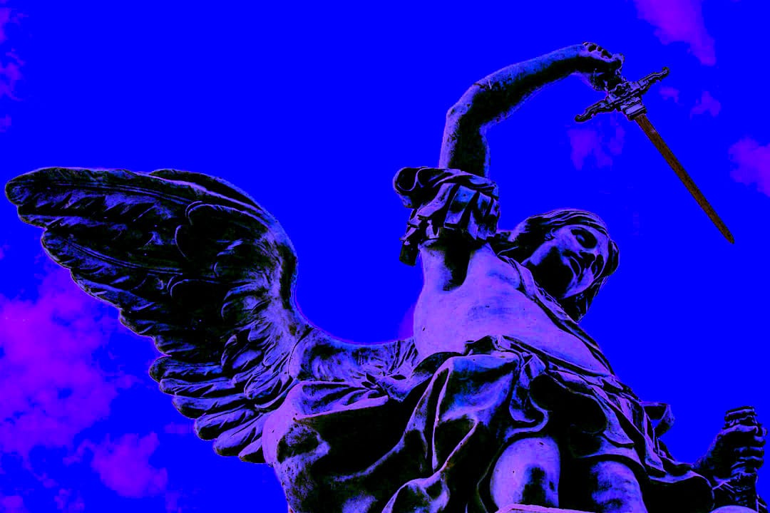 Statua San Michele Arcangelo a Castel Sant’angelo